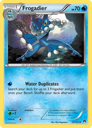 Frogadier 039/122 - XY  BREAKpoint
