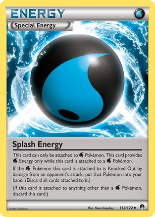 Splash Energy 113/122 - XY  BREAKpoint