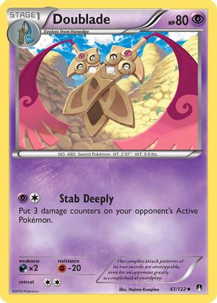 Doublade 061/122 - XY  BREAKpoint