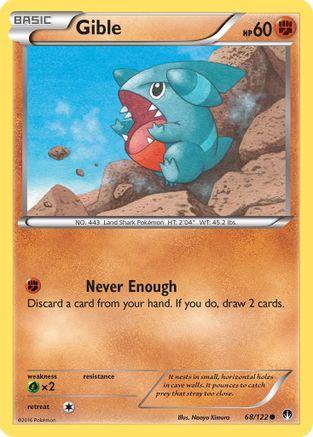 Gible 068/122 - XY  BREAKpoint
