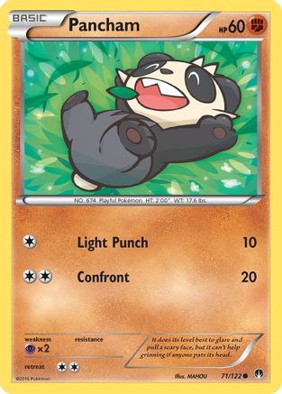 Pancham 071/122 - XY  BREAKpoint