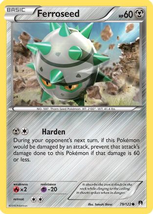 Ferroseed 079/122 - XY  BREAKpoint