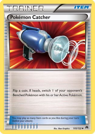 Pokemon Catcher 105/122 - XY  BREAKpoint