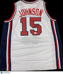 Magic Johnson Signed Jersey BAS Dream Team Autographed