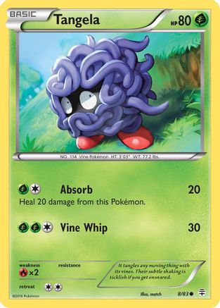 Tangela 008/83 - Generations Reverse Holofoil