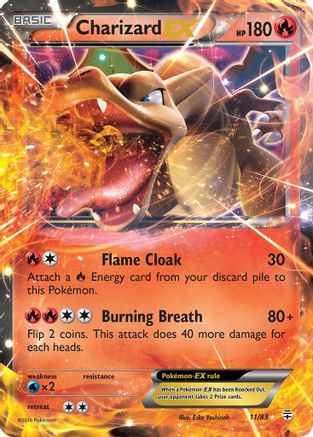 Charizard EX 011/83 - Generations Holofoil
