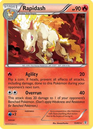 Rapidash 015/83 - Generations