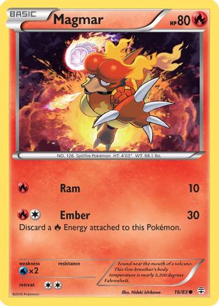 Magmar 016/83 - Generations Reverse Holofoil