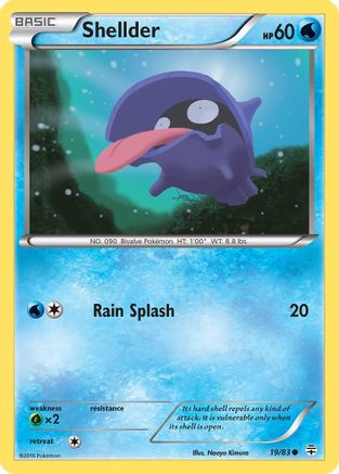 Shellder 019/83 - Generations Reverse Holofoil