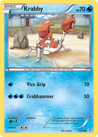 Krabby 021/83 - Generations