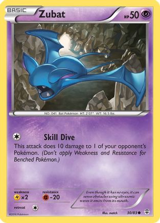 Zubat 030/83 - Generations Reverse Holofoil