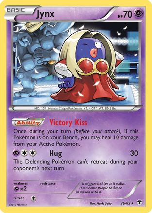 Jynx 036/83 - Generations Reverse Holofoil