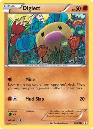 Diglett 038/83 - Generations Reverse Holofoil