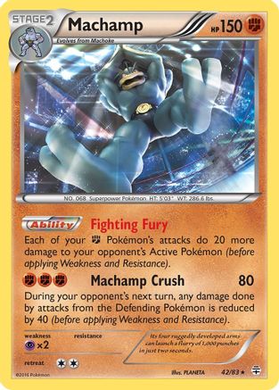 Machamp 042/83 - Generations Reverse Holofoil
