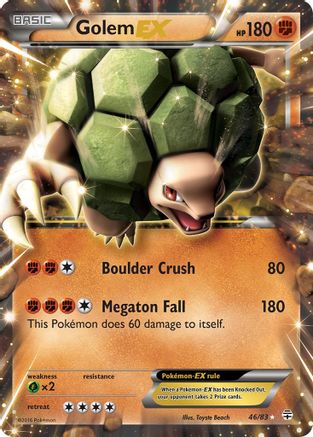 Golem EX 046/83 - Generations Holofoil