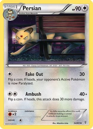 Persian 054/83 - Generations Reverse Holofoil