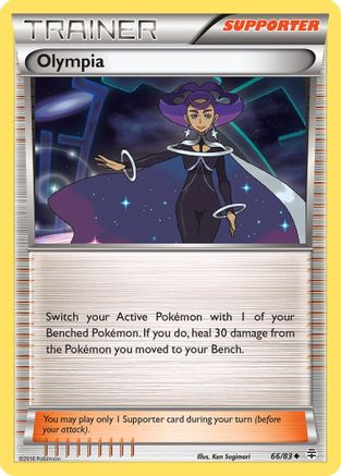 Olympia 066/83 - Generations Reverse Holofoil
