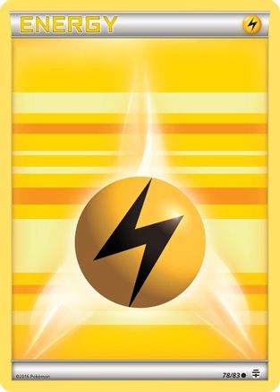 Lightning Energy 078/83 - Generations Reverse Holofoil