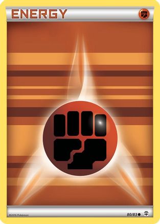 Fighting Energy 080/83 - Generations Reverse Holofoil