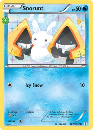 Snorunt RC7/RC32 - Generations Radiant Collection