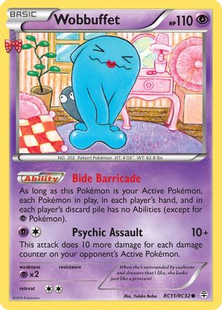 Wobbuffet RC11/RC32 - Generations Radiant Collection
