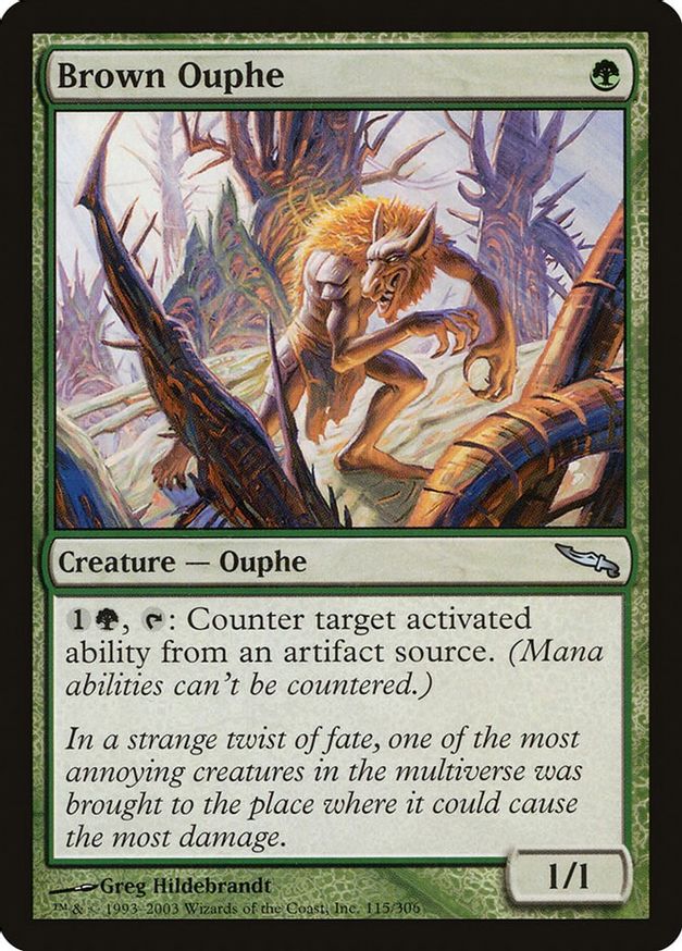 Brown Ouphe | 115 | Mirrodin