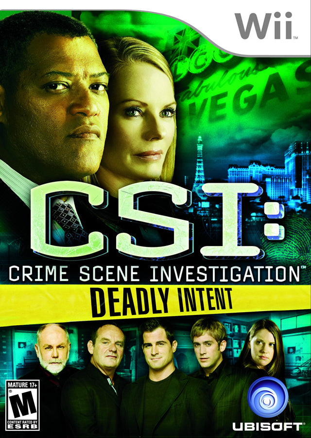 CSI: Crime Scene Investigation: Deadly Intent (Wii)