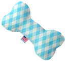 Pet and Dog Plush Heart or Bone Toy, "Plaids Group"