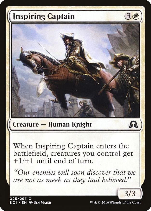 Inspiring Captain | 25 | Shadows over Innistrad