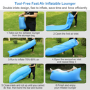 GBruno Inflatable Lounger Air Sofa