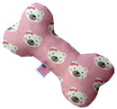 Pet and Dog Plush Heart or Bone Toy, "Valentine's Day Friends Group" (Available in different size, and 7 different patterns!)