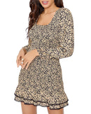 Lost + Wander Pick Me Golden Hour Mini Dress