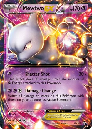 Mewtwo EX XY107/211 - XY Promos Holofoil