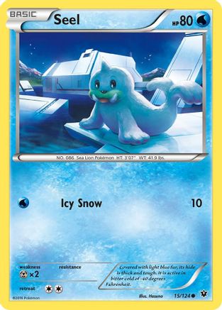 Seel 015/124 - XY  Fates Collide
