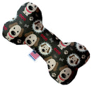 Pet and Dog Plush Heart or Bone Toy, "Dapper Dogs Group"