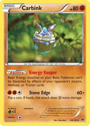 Carbink 049/124 - XY  Fates Collide