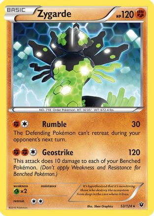 Zygarde 053/124 - XY  Fates Collide