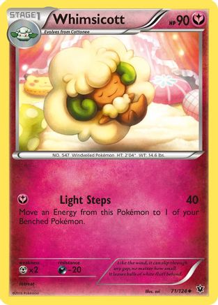 Whimsicott 071/124 - XY  Fates Collide