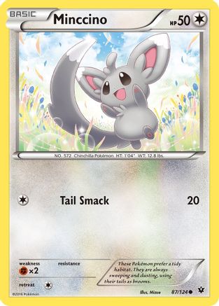 Minccino 087/124 - XY  Fates Collide