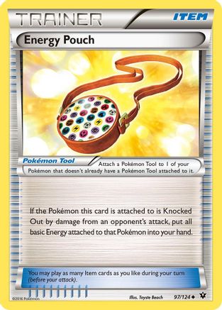 Energy Pouch 097/124 - XY  Fates Collide