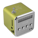 TD-V26 Portable Speaker Mini FM Radio Receiver MP3 Music Player