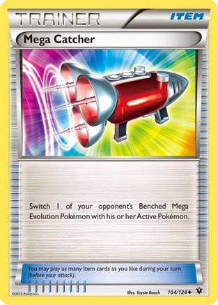 Mega Catcher 104/124 - XY  Fates Collide