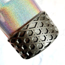 Onyx Shimmer Metallic Waffle Tumbler Boot -Fall fits 20-40oz