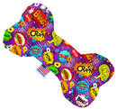 Pet, Dog Plush Heart or Bone Toy, "Mary Jane Group" (Available in different sizes, and 7 different pattern options!)