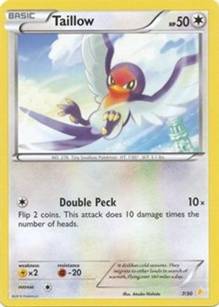 Taillow 007 - XY Trainer Kit Pikachu Libre & Suicune