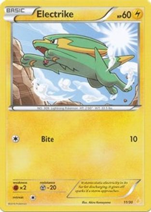 Electrike 011 - XY Trainer Kit Pikachu Libre & Suicune