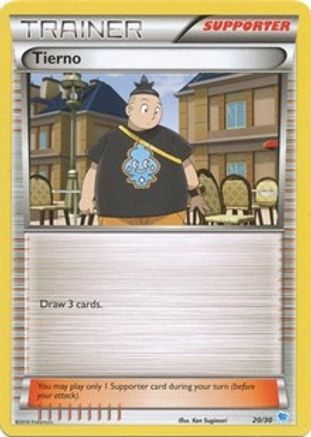 Tierno (Suicune Deck) 020 - XY Trainer Kit Pikachu Libre & Suicune