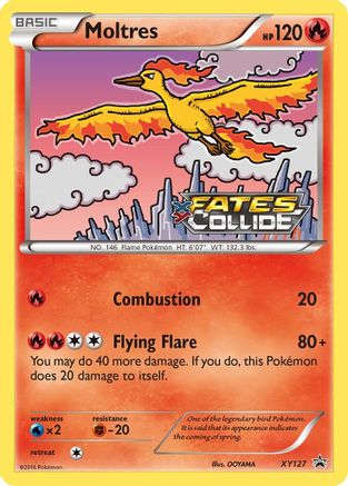 Moltres (Prerelease) XY127/211 - XY Promos Holofoil