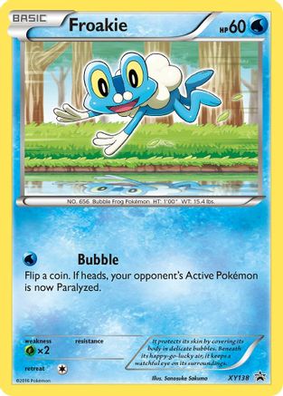 Froakie XY138/211 - XY Promos Holofoil