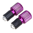 Motorcycle handlebar end cap grip cap
